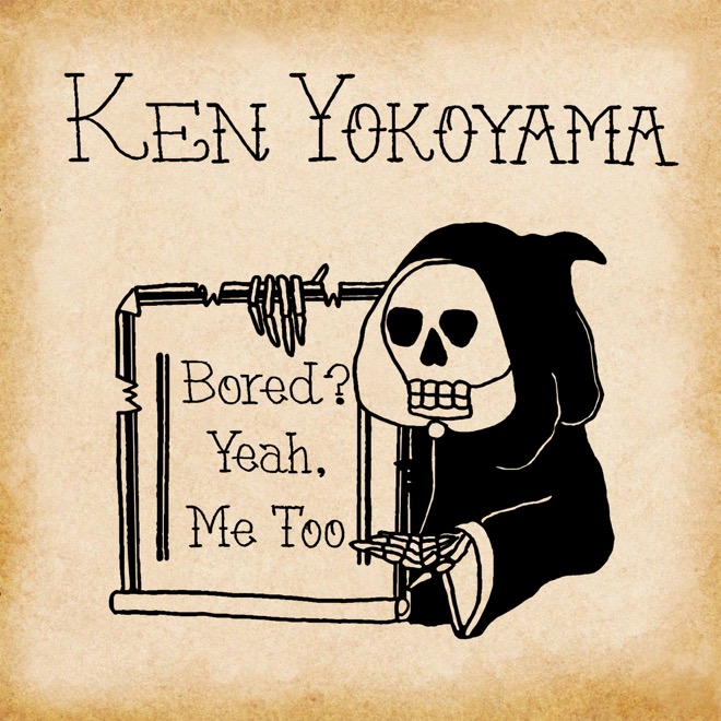 横山健(Ken Yokoyama)、初のミニアルバムをリリース『Bored 横山健(Ken Yokoyama)、初のミニアルバムをリリース『Bored